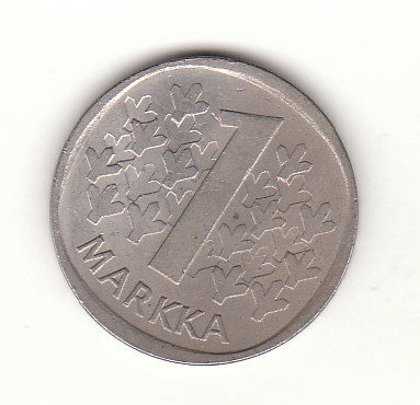  1 Markka Finnland 1973 (H620)   