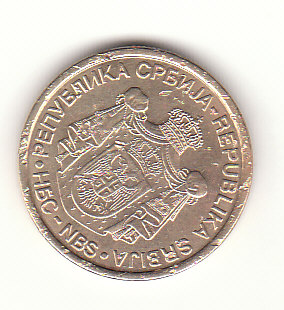  1 Dinar  Republik Serbien 2010 (H636)   