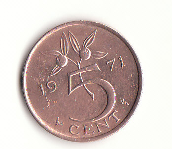  5 cent Niederlanden 1971 (H531)   