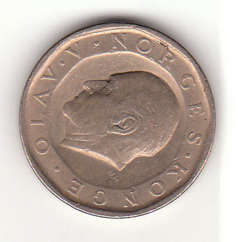  10 Kroner Norwegen 1985  (H867)   