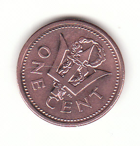  1 Cent Barbados 1990 (H889)   