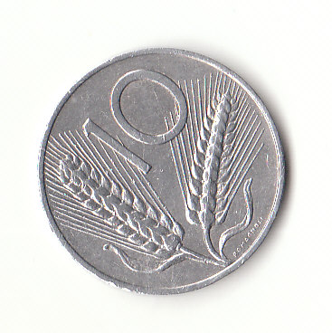  10 Lire Italien 1972 (H924)   