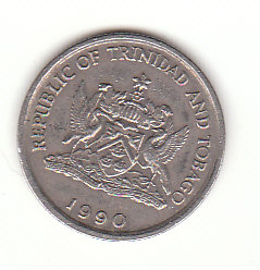  10 Cent Trinidad und Tobago 1990 (B032)   