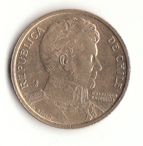  10 Pesos Chile 2006 (B040)   
