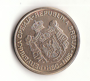  1 Dinara  Republik Serbien 2009 (B048)   