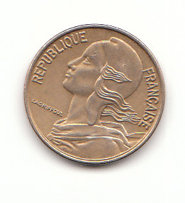  5 Centimes Frankreich 1966 (F529)   