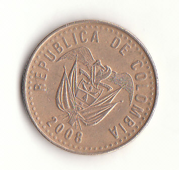  100 Pesos Kolumbien 2008  (H503)   