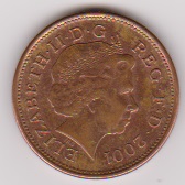  Grossbritannien 2 Pence E,K galvanisiert 2001  Schön Nr.480   