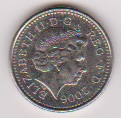  Grossbritannien 5 Pence 2006 K-N  Schön Nr.481   