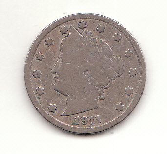  5 Cent USA 1911 (HB136)   