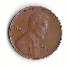  1 Cent USA 1941 ohne Mz.   (H941)   