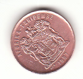 2 Cent Süd- Afrika 1997 (H989)   