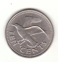  25 Cents Barbados 1973 (B374)   