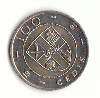  100 Cedis Ghana 1991 (B466)   