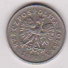  Polen 50 Groszy K-N 1990 Schön Nr.287   