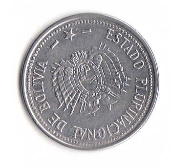  50 Centavos Bolivien 2010(B492)   