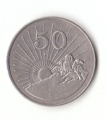  50 cent Simbabwe 1997 (B537)   