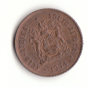  1 Cent Süd-Afrika 1971 (B550)   