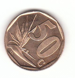  50 Cent Süd- Afrika 1996 (B572)   