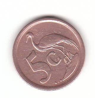  5 Cent Süd- Afrika 1994  (B587)   
