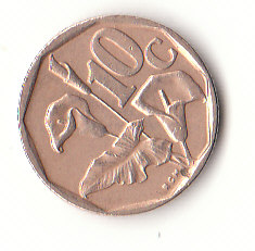  10 Cent Süd- Afrika 1993 (B606)   