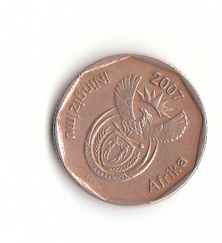  20 Cent Süd- Afrika 2007 (B616)   