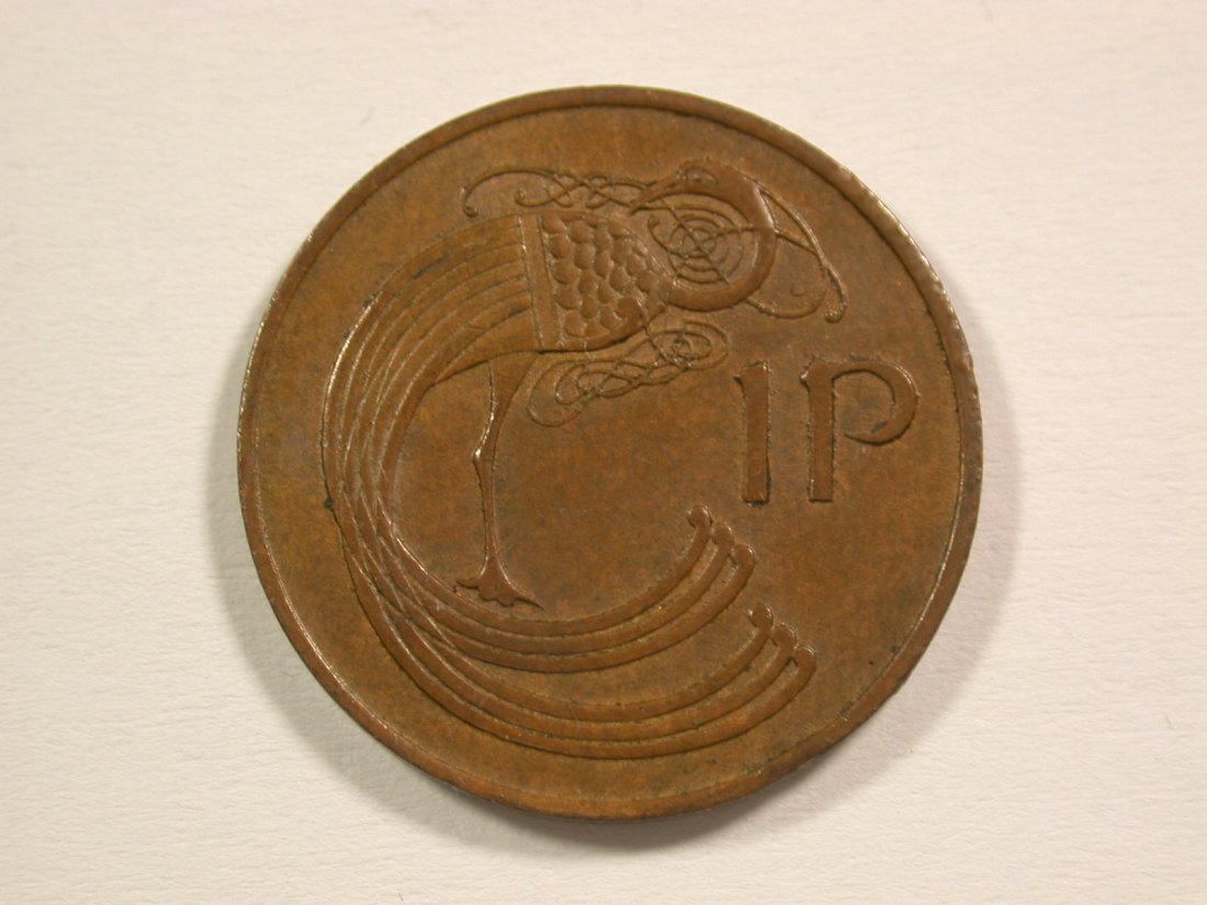  15006 Irland  1 Penny 1971 -2- Orginalbilder   