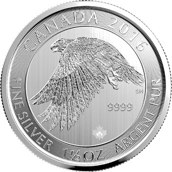  Canada 2016   Schneefalke 1,5 oz Silber   