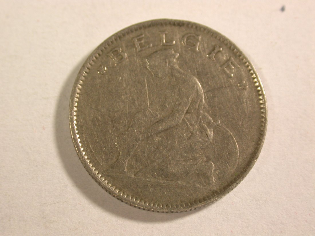  A205 Belgien  1 Franc 1922 in ss+  Orginalbilder   