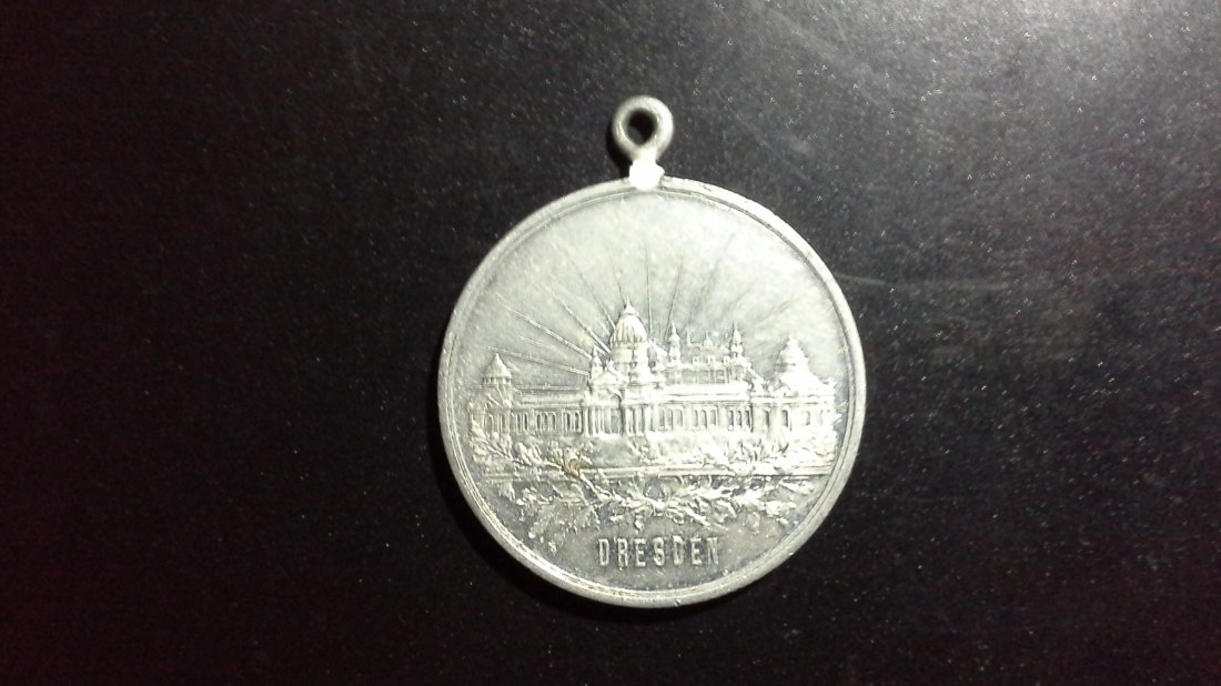  Medaille Dresden 1896 (k496)   