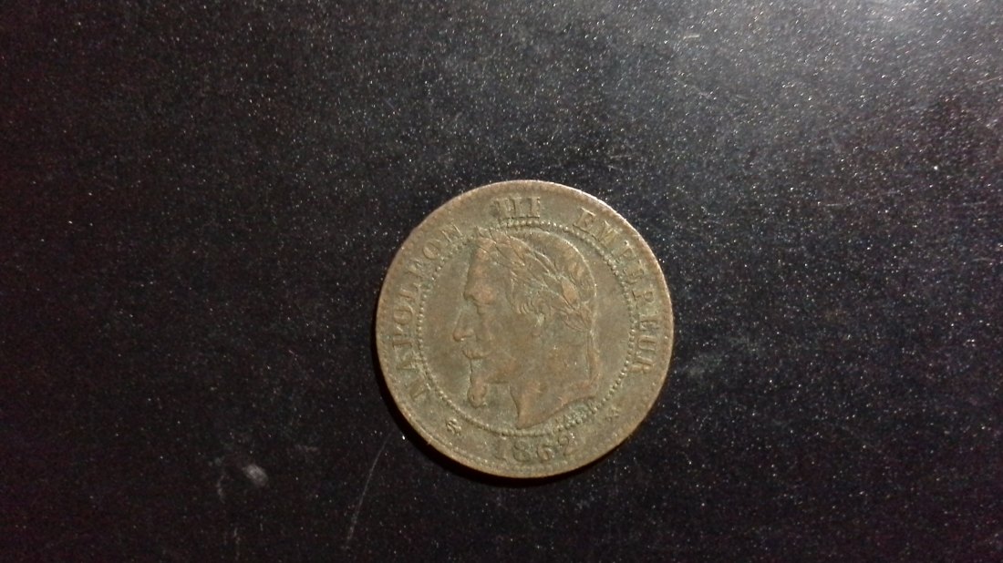  5 Centimes Frankreich 1862 K(k537)   