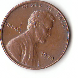 USA (C109)b. 1 cent 1970 o.Mz. siehe scan