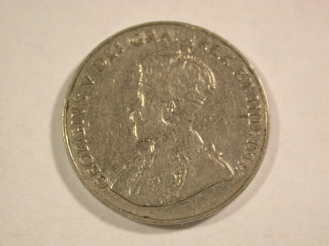  B08 Kanada 5 Cent 1923 in ss   Originalbilder   
