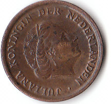 Niederlande (C157)  b. 1 Cent 1951 siehe scan
