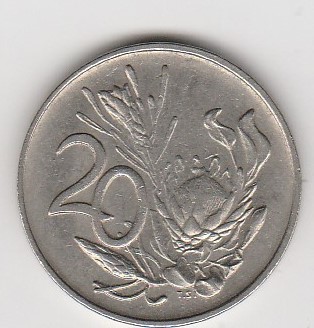  20 Cent Süd-Afrika 1988 (B855)   