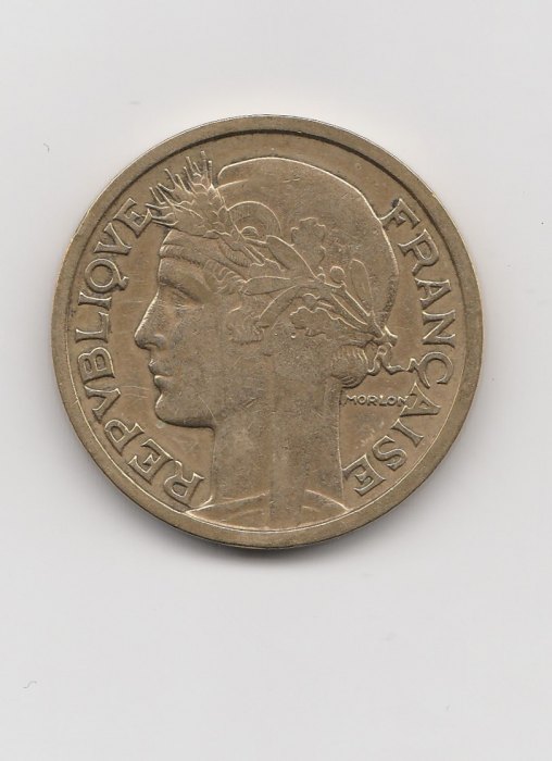  Frankreich 2 Francs 1936 Paris (B875)   