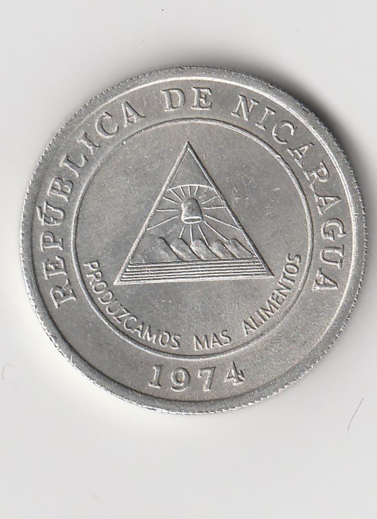  5 centavos de Cordoba Nicaragua 1974  (B930)   