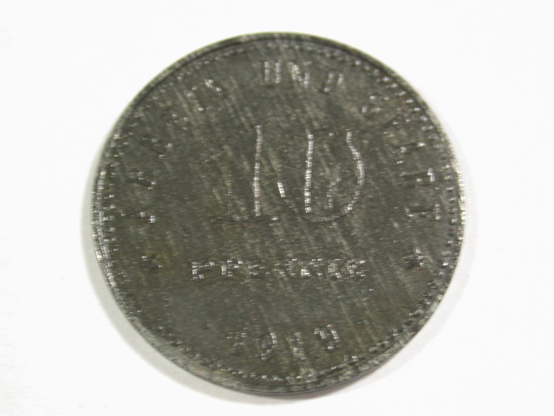 B16  Weissenfels 10 Pfennig 1919 Zink in vz+ Originalbilder   