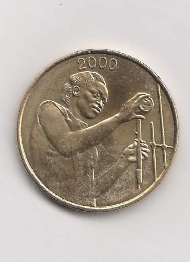  25 Franc Zentralafrikanische Staaten 2000 (K015)   