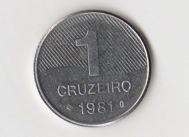  1 Cruzados Brasilien 1981 (K089)   