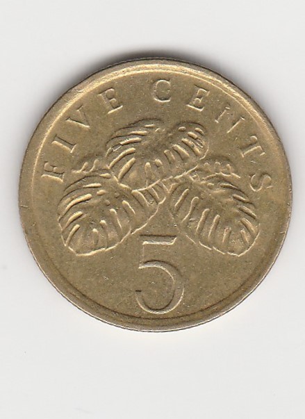  5 Cent Singapore 1989 (K263)   