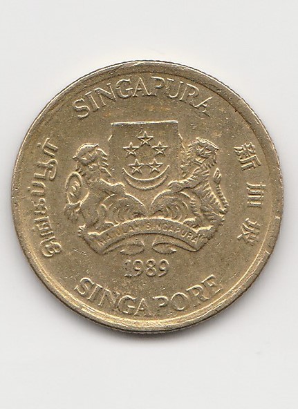  5 Cent Singapore 1989 (K263)   