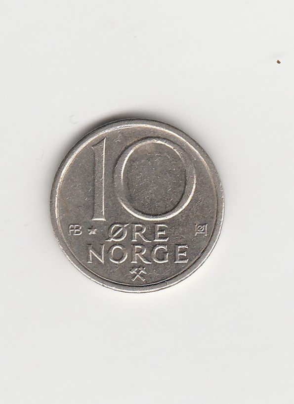  10 Ore Norwegen 1980 (K377)   