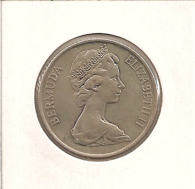  Bermuda 50 Cents 1970 KM # 19   