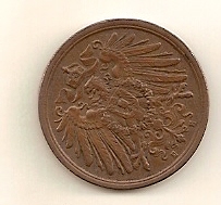  2 Pfennig 1912 E Deutsches Reich vz+   