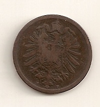  2 Pfennig 1875 F Deutsches Reich ss   
