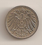  5 Pfennig 1898 E Deutsches Reich ss/vz   