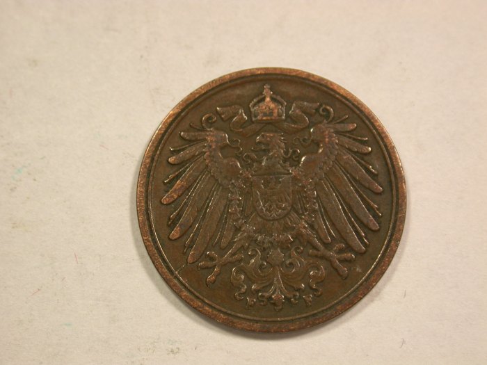  B20 KR 1 Pfennig 1906 F in ss/ss+   Originalbilder   