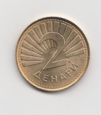  2 Denari Mazedonien 2001  (K801)   