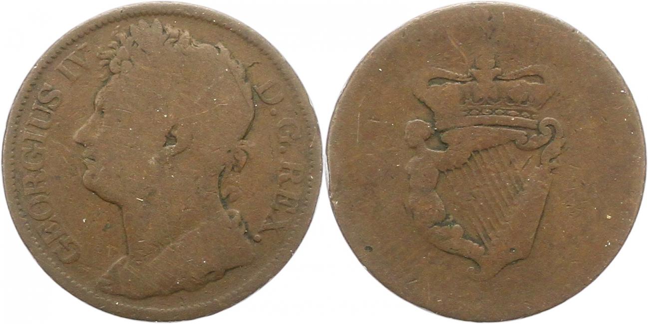  9505 Irland Penny 1822   
